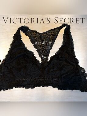 Victoria's Secret Black Lace Bralette